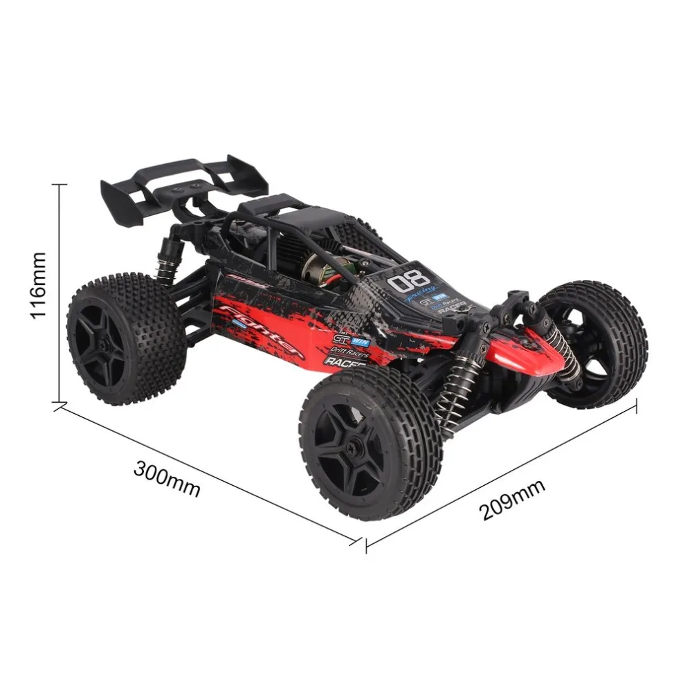 2.4G 4WD Racing RC Car 1/16 36km/h Strong Power Motor Off-Road Desert Car Model Toys Remote Control Car