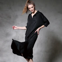 Независимые фарфор Хлопок модал Повседневная рубашка платье высокого качества Модные c0806