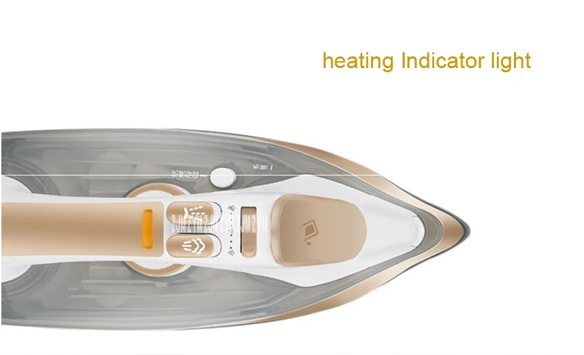 HY-Y2028G бытовой паровой утюг для одежды 220 v Керамика Самоочищающийся пароход железная одежда взрыв пара контроллер провод гладильная