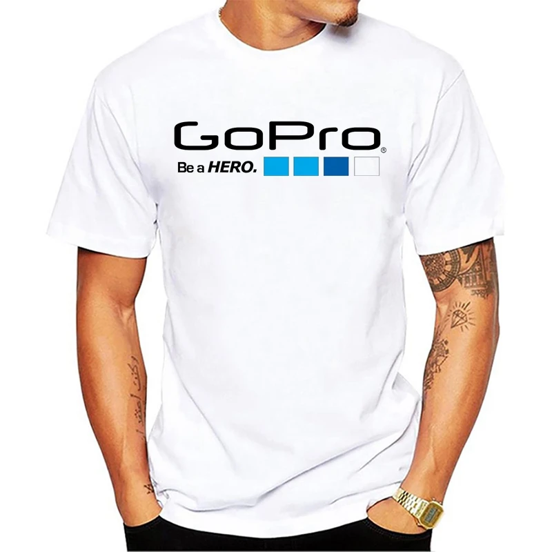 

Antidaazle Mens T Shirt Go Pro GoPro tee Helmet Hero3 HD Sporter Camera Video t-shirt euro sizeS-XXXL