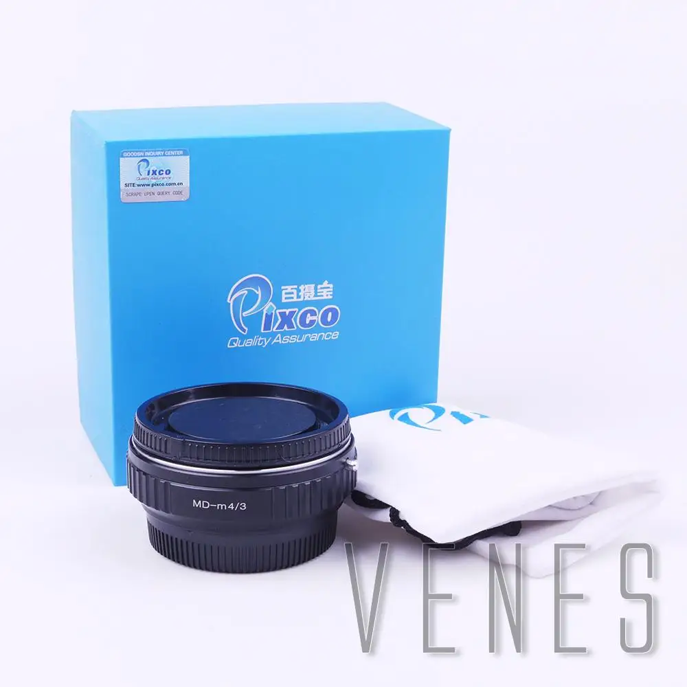 Pixco Speed Booster Focal Reducer Lens Adapter Suit For Minolta MD Lens to Micro Four Thirds 4/3 Camera