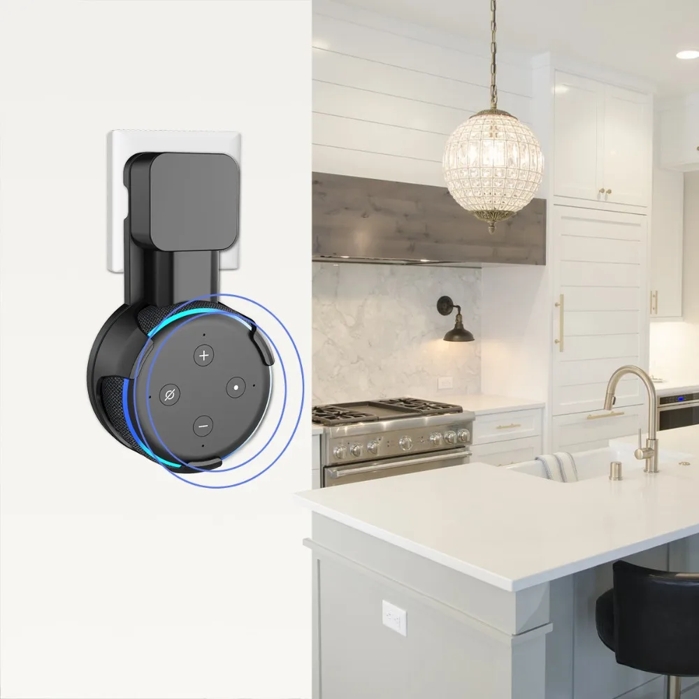 Black Alexa Echo Dot 3nd  (8)