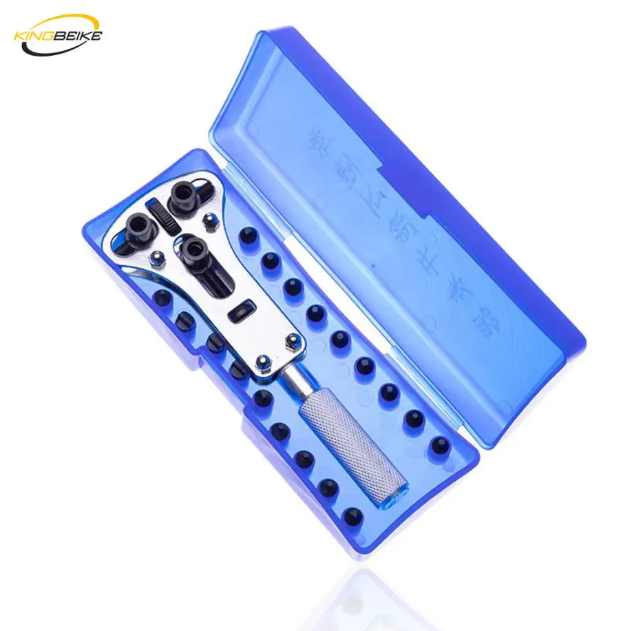 

KINGBEIKE Universal Three-jaw Opener Set Adjustable Case Opener Watch Repair Tool Kit With Steel Teeth Watchmaker Tools