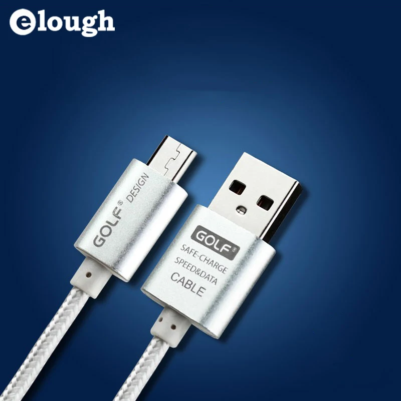 Elough 2.1A 1m 2m 3m Long Usb Charger Micro USB Cable For iPhone 7 5 5s 6 6s i5 i6 Mobile Phone Charging Cable