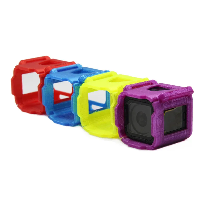 

ZJWRC 3D Printed Mini Camera Mount TPU Protective Case Shell Protector for Gopro Action Sports Camera Cam Spare Parts