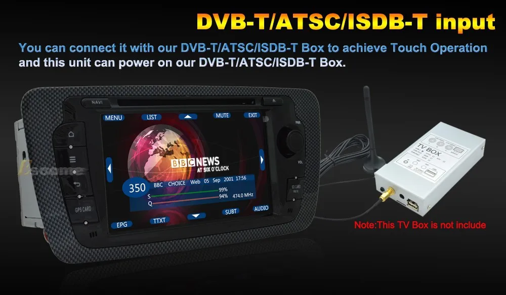 Flash Deal MTK3360 Car DVD Automotivo For Seat Ibiza 2009 2010 2011 2012 2013 2014 with Radio Stereo GPS Navigation 5