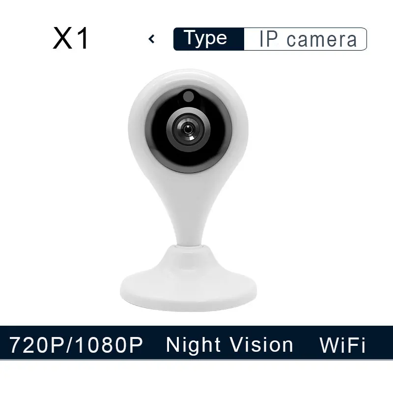 Беспроводная ip-камера ночного видения X1 720 p/1080 p HD для наблюдения за детьми Wifi |