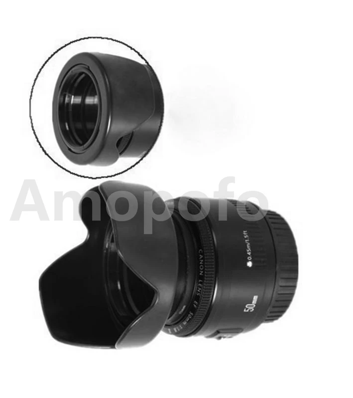 Amopofo высокое качество es-62ii бленда штык подходит для Canon es-62ii для EF 50/1. 8ii 50 мм F1.8 ES-62 II