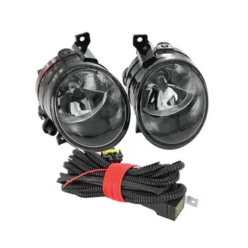 

2Pcs For VW Amarok 2009 2010 2011 2012 Front Halogen Fog Lamp Fog Light With HB4 9006 Bulbs Wire