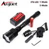 Anjoet Tactical flashlight torch 6000Lm XML 3T6 LED Waterproof flash light 18650 Rechargeable battery Tactical frame Tail switch ► Photo 1/6