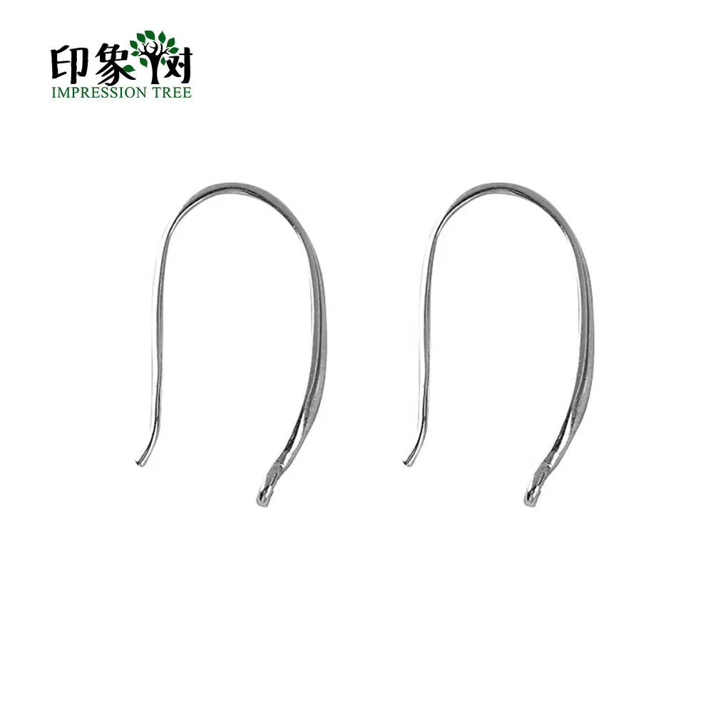 

Genuine Solid 925 Sterling Silver Earring Hook With Electroplating Protective Layer Ear Hook Wires DIY Jewelry Makings 27034