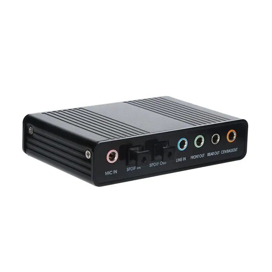 HIPERDEAL USB Внешний 6 SPDIF оптическая звуковая карта аудио для нетбук ноутбук PC 18Jul18 F - Цвет: A