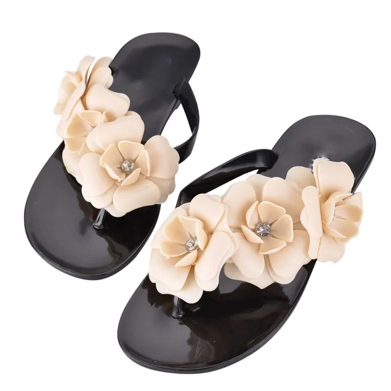 

Fashion Summer Flip Flops Women Slippers Bohemia Flower Leisure Female Ladies Beach Slippers Casual Women Summer Shoes DC112