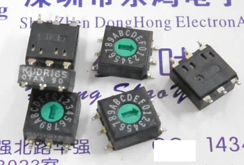 

5PCS/LOT OTAX patch BCB rotary dial switch, 16 bit 0-F rotary encoding switch, CUDR16S positive code