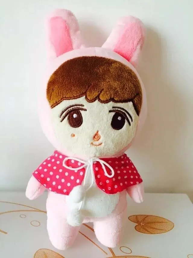 23 см KPOP EXO Плюшевая Кукла Kawaii Корея мода Superstar Kyungsoo D.O Baek Hyun Chan Yeol Кай фигурки