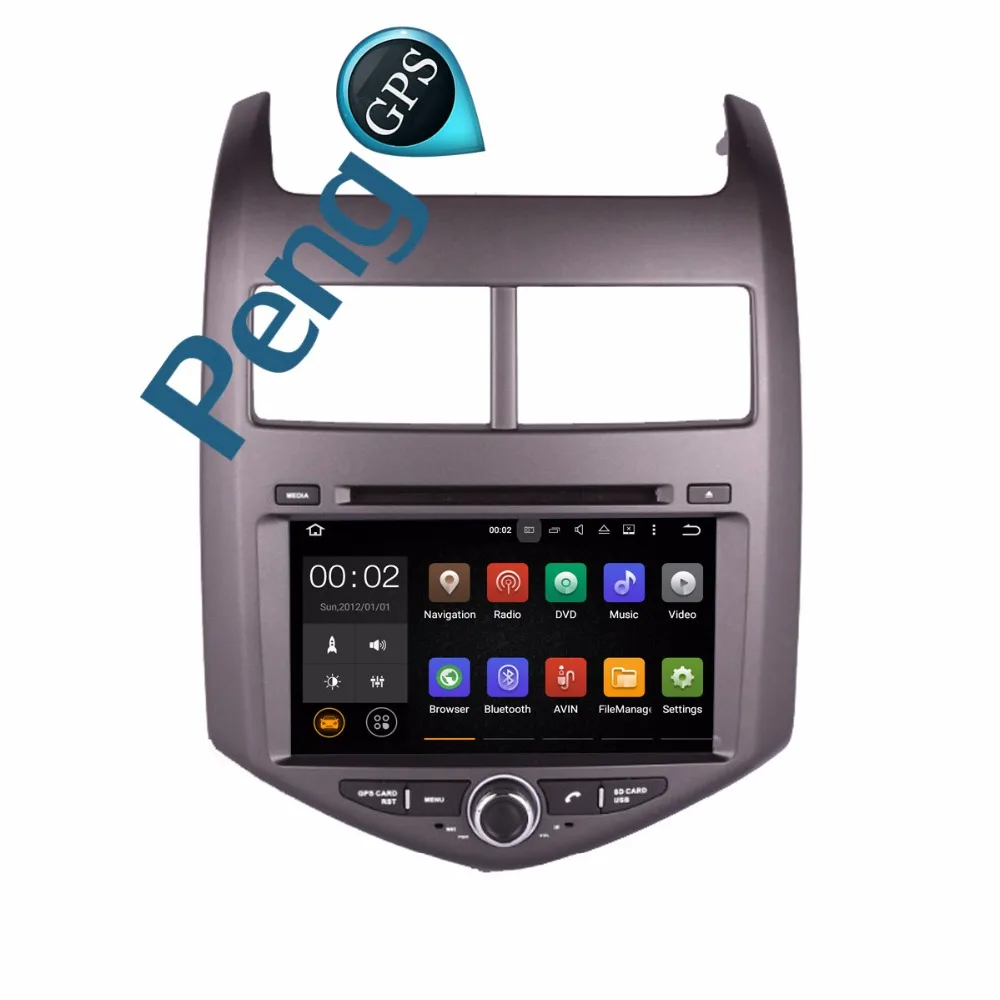 

Octa Core CD DVD Player 2 Din Stereo Android 8.0 Car Radio for Chevrolet Aveo/Sonic 2011-2016 GPS Navigation Autoradio Headunit