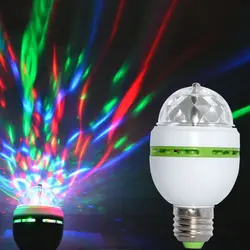 Лампа E27 Дискотека красочные лампа гамма КТВ универсальный свет Прямая доставка