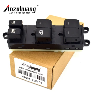 

ANZULWANG 25401-9W100 Left Electric Power Windows Button Switch For Nissan Teana J31 J32 VQ23/35 Sentra 254019W100