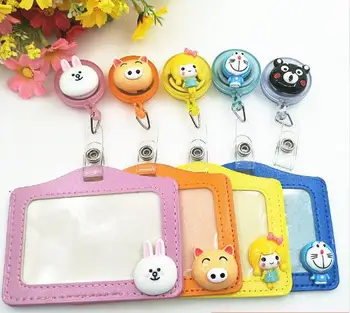 

2018 New Retractable Badge Reel Pull ID Card Badge Holder Belt Clip Hospital doctor nurse supplies