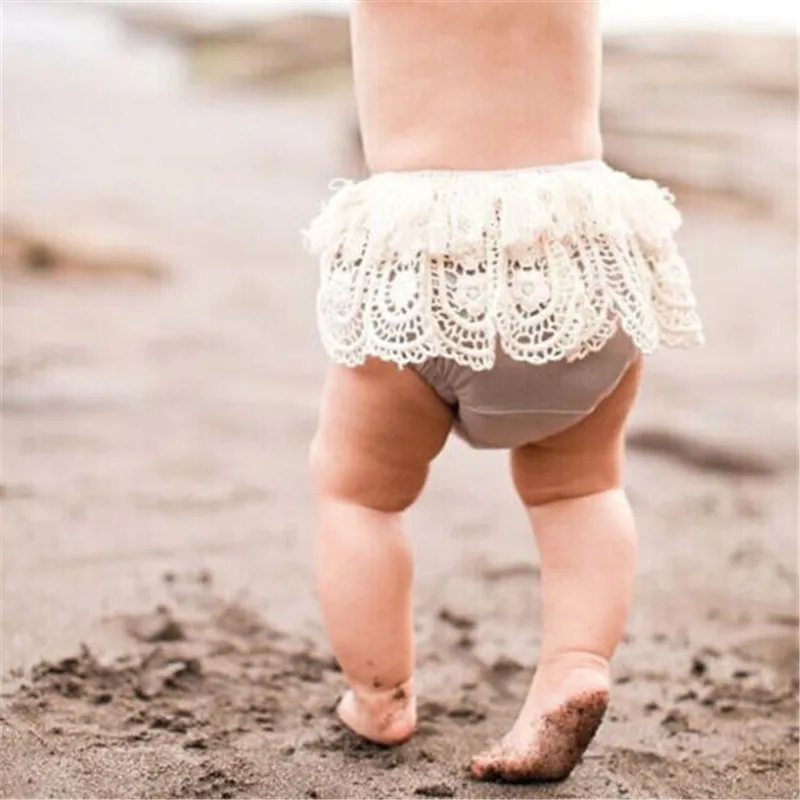 Детские шорты с кисточками и рюшами для девочек юбка-американка из тюля с оборками милые пышные трусики из узорчатой ткани, одежда для детей 0-24 месяцев