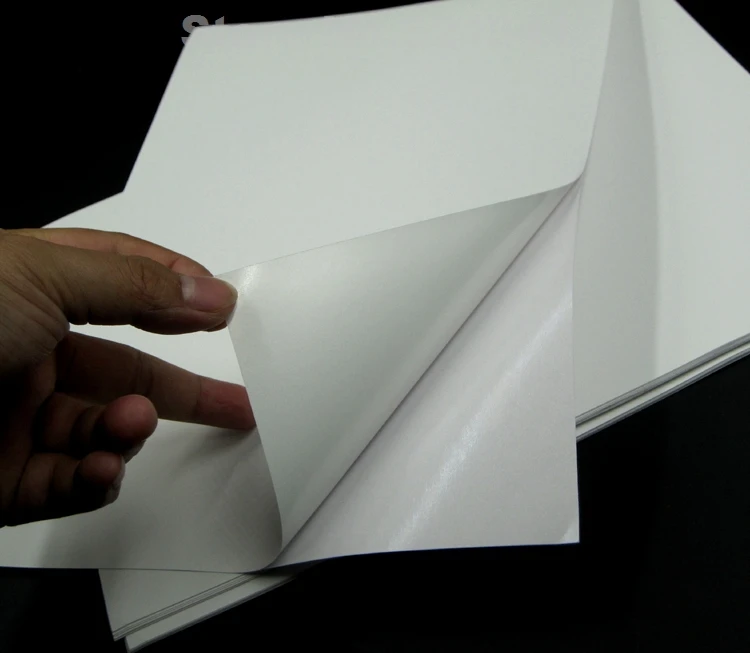 a4 pp synthetic paper self adhesive sticker paper printing paper sticker paper sheet