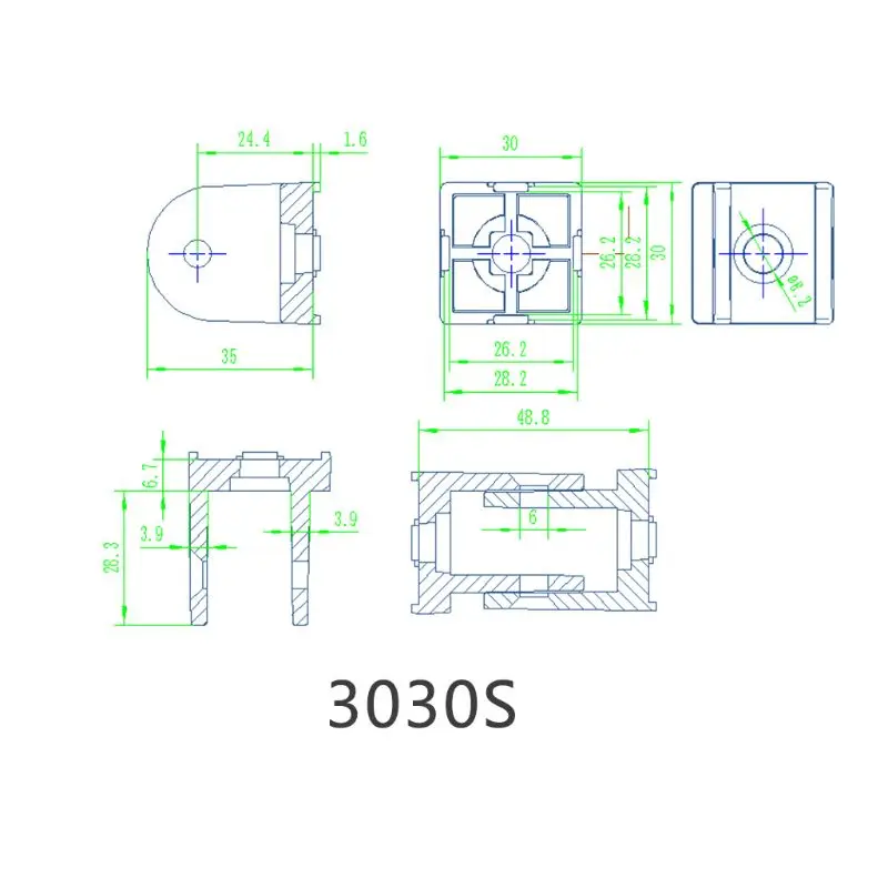 Zinc Alloy Flexible Hinge With Handle Die Cast Pivot Joint Connector For Aluminum Extrusion Profile