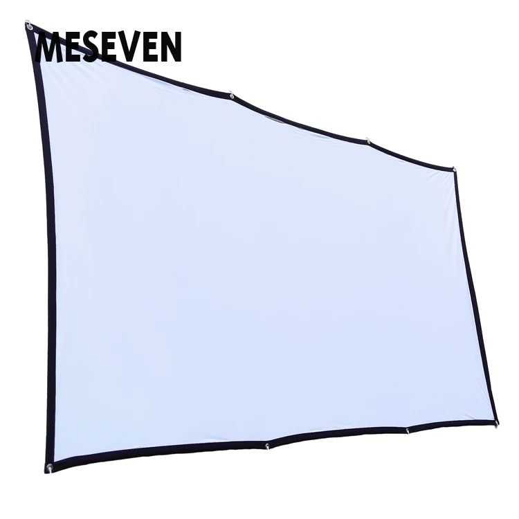 Простой экран для проектора MESEVEN 120 дюйма 16:9 портативный складной из полиэстера