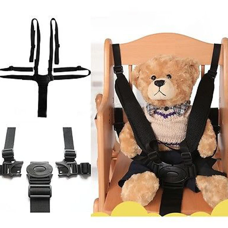 

2019 Adjustable Baby Seat Belt High Chair Pushchair Chair Belt Strap for Stroller Drop Shipping