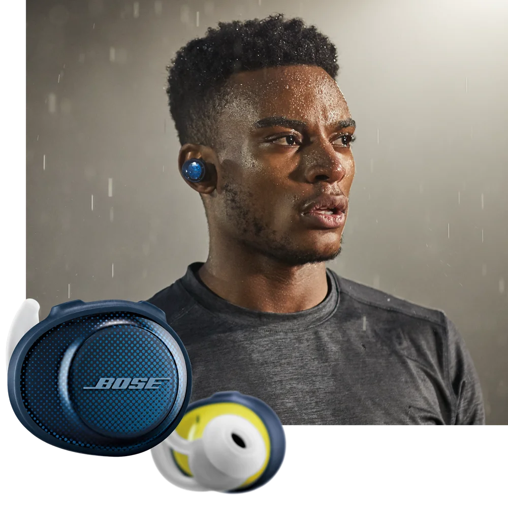 Bose SoundSport Free True беспроводные Bluetooth наушники TWS наушники, спортивные наушники с защитой от пота, музыкальные наушники с микрофоном