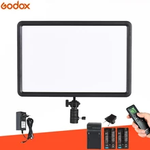GODOX LEDP260C Ultra-thin 30W LED Video Light Panel Lamp +Battery KIT for Digital DSLR Camera Studio Photography