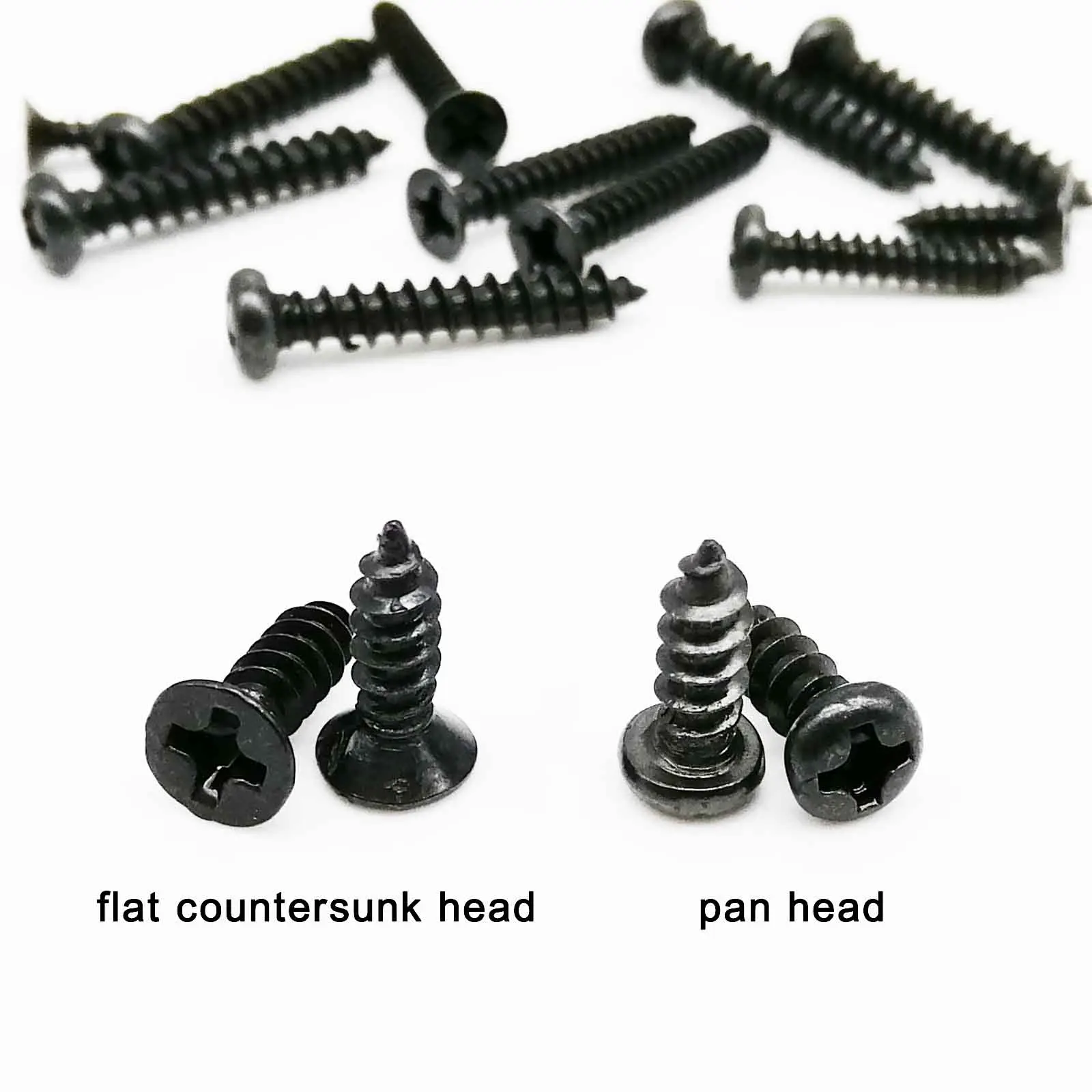 Color : Countersunk Head, Size : 3mm Meets shop Screws 100pcs M1 M1.2 M2 M2.6 M3 Black Steel Mini Micro Small Phillips Flat Countersunk Head Cross Round Pan Head Self-Tapping Screw Color : Countersunk Head, Size : 3mm Meets shop Screws 100pcs M1 M1.2 M2 M2.6 M3 Black Steel Mini Micro Small Phillips Flat Countersunk Head Cross Round Pan Head Self-Tapping Screw