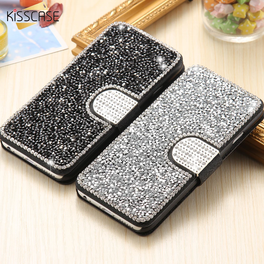 KISSCASE Wallet Pouch Case For iPhone 6 6S Plus 5 5S SE