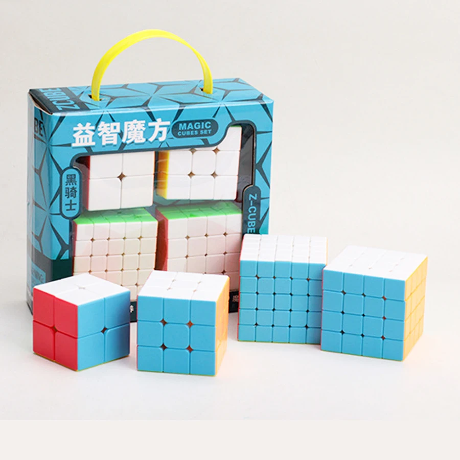 Набор магических кубиков 4 шт./компл. 2x2x2 3x3x3 4x4x4 5x5x5|Головоломки| |