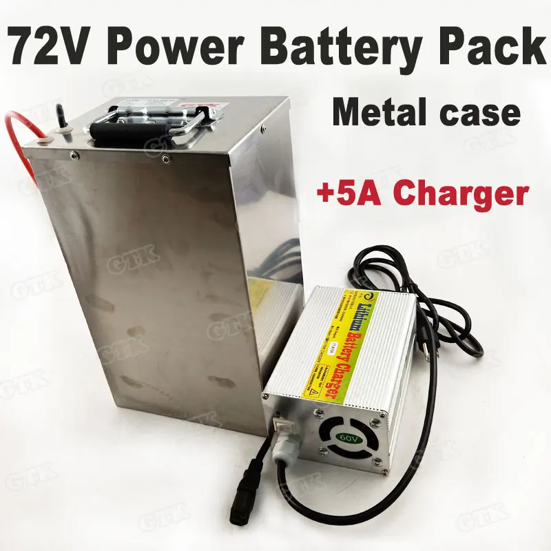 72 V 30ah 35ah 40ah литиевая батарея с BMS для 2000 W мотор электрический мотоцикл электроскутер Солнечная система питания+ зарядное устройство
