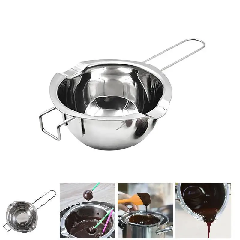 

2019 HOT Stainless Steel Chocolate Cheese Melting Pot Pan Bowl DIY Accessories Tool MYDING