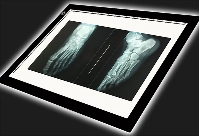 Светодиодный планшет для отслеживания А3, художественная доска для отслеживания, бумага для отслеживания, копировальная доска, светодиодный блок с 3 передачами, регулируемый 18,5*14,6 дюйма
