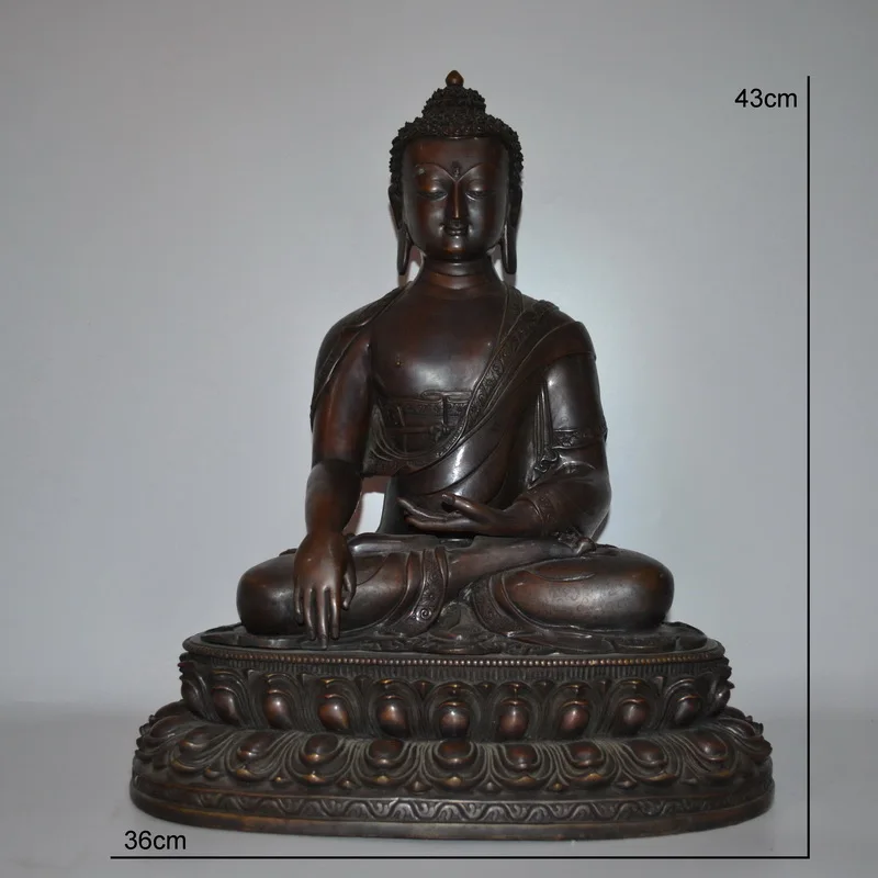 Sakyamuni Будда непальская старая статуя будды ручной работы изысканная коллекция