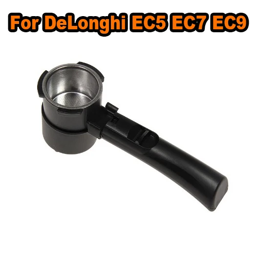 C Эспрессо машина портафильтр для DeLonghi EC680 EC685 нержавеющая сталь кофе машина бездонный фильтр Держатель Бариста инструмент - Цвет: C