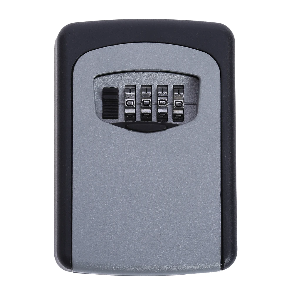 4 цифры Key Lock Box открытый настенное крепление Комбинации пароль ключ безопасности хранения устойчивостью Сталь безопасности коробка