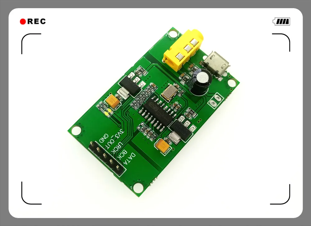 ES9023P I2S digital input audio DAC decoder board (can be equipped with CSR8675 Bluetooth module group)