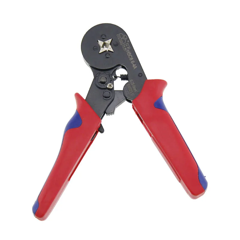 

HSC8 6-4A End-sleeves Crimping Plier Self Adjusting Ratcheting Ferrule Crimper HUG-Deals