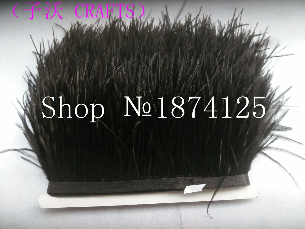 Новинка! Лента из страусиных перьев 10 метров длина 8 11 см|ostrich feather ribbon|ostrich featherostrich