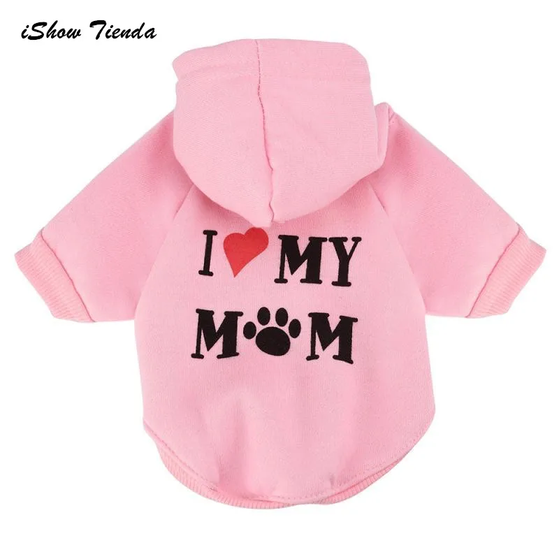 

ISHOWTIENDA New 1PC Small Pet Dog Clothes Fashion Dog Hoodie Costume Puppy Cotton Blend T-Shirt Apparel Ropa Perro Hondenkleding
