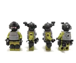 Спецназ спецназ Военная Униформа оружие playmobil интимные аксессуары brinquedos мини цифры lepinly оригинальный игрушечные лошадки