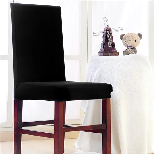 Спандекс эластичный Печатный обеденный чехол для кресла современный Съемный Анти-грязный для кухонного стула чехол Чехлы на кресла стрейч для банкета - Цвет: Color 18
