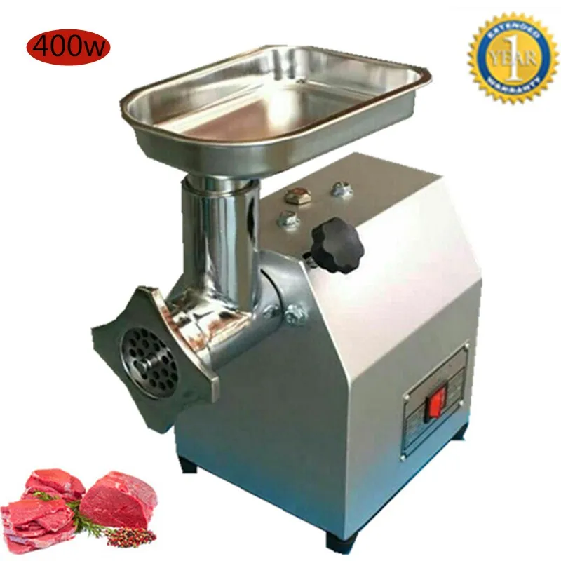 

Commercial Stainless Steel Electric Meat Grinder Multi-Function Crusher Meat Machine Sausage Filling Enema Machine