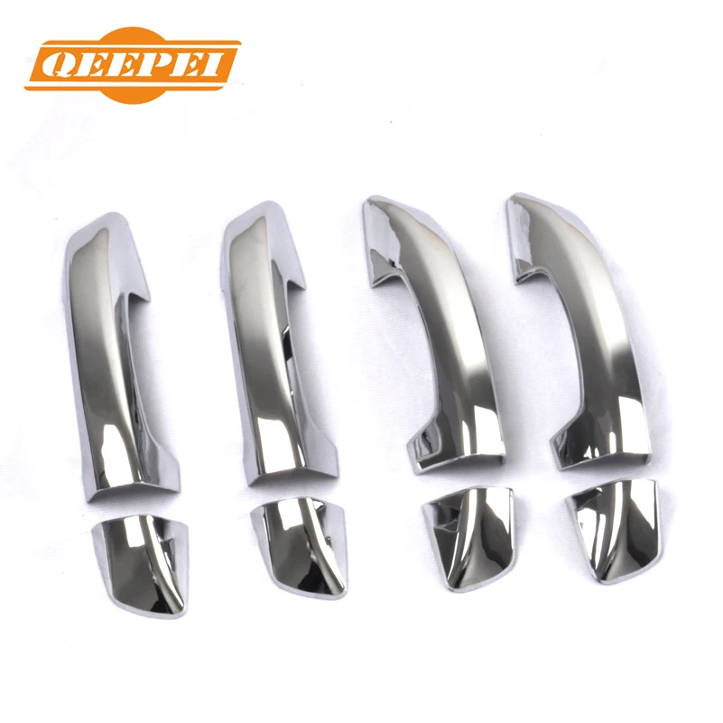 QEEPEI 8 шт. для VW Golf 6 / Skoda SUPERB 2009 2012 новая хромированная накладка на боковую дверную
