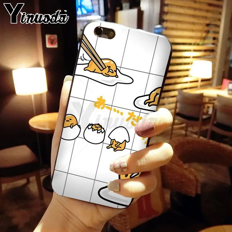 Cute cartoon gudetama fried eggs