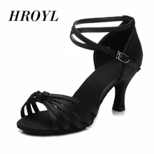 New Brand Satin/PU Girls Ladies Women’s Tango Salsa Dance Ballroom Latin Dance Shoes 7cm Heels 22 Colors Wholesale and Retail