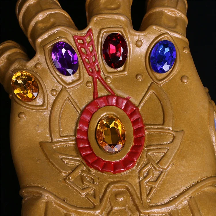 The Avengers Thanos Infinity Gauntlet Cosplay Gloves Prop Halloween Hard Latex Avengers Infinity War Mask (8)